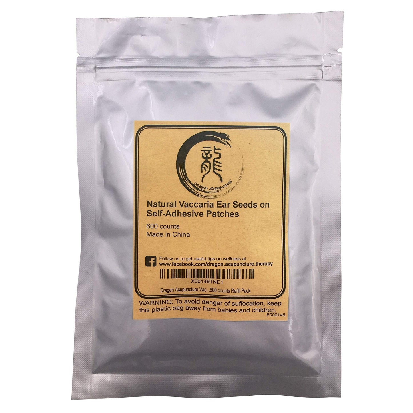 Dragon Acupuncture Ear Seeds 600 Counts Refill Pack
