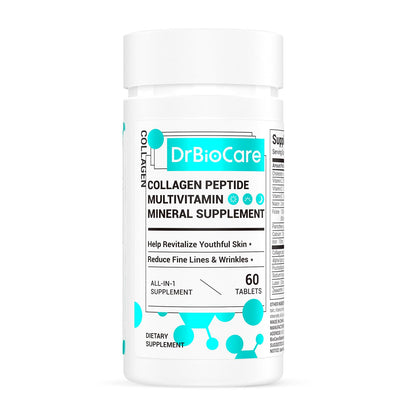 DrBioCare Collagen Peptides for Women – Beauty Vitamin & Mineral Supplement