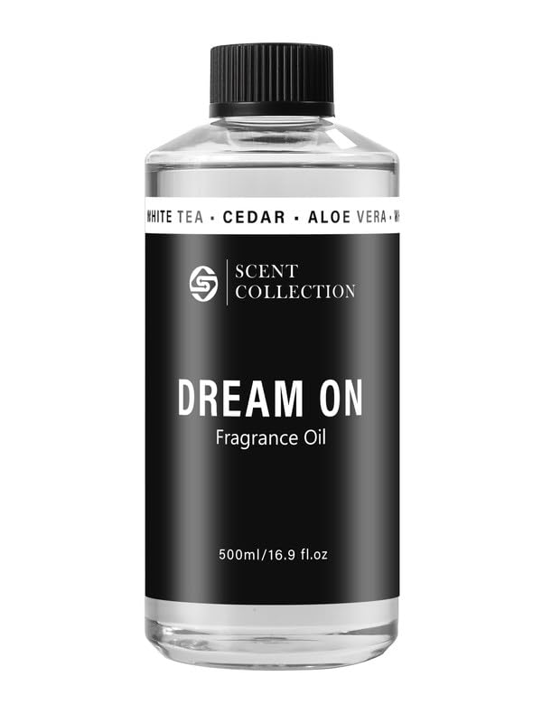Dream On Luxury Hotel Scent Diffuser Oil 500ml White Tea – Waterless Refill