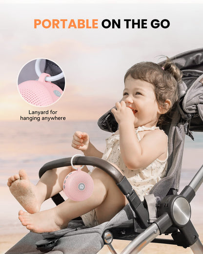 Dreamegg D11 Max Sound Machine – Portable Sleep Therapy with 21 Sounds