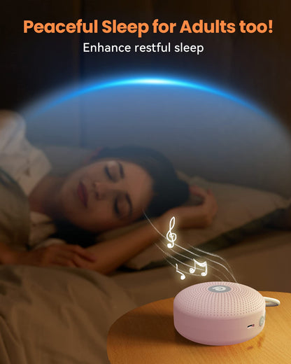 Dreamegg D11 Max Sound Machine – Portable Sleep Therapy with 21 Sounds