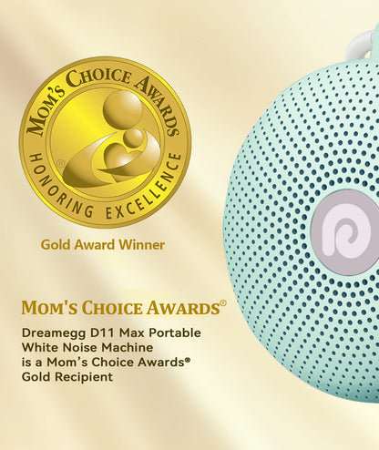 Dreamegg Sound Therapy Machine - Portable White Noise for Baby & Adults | 21 Sounds, 1800mAh Battery, Travel-Friendly