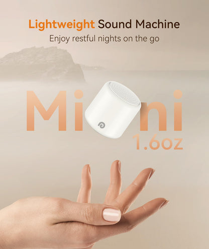 Dreamegg Travel White Noise Machine – Portable Sleep Sound Machine (2 Pack)