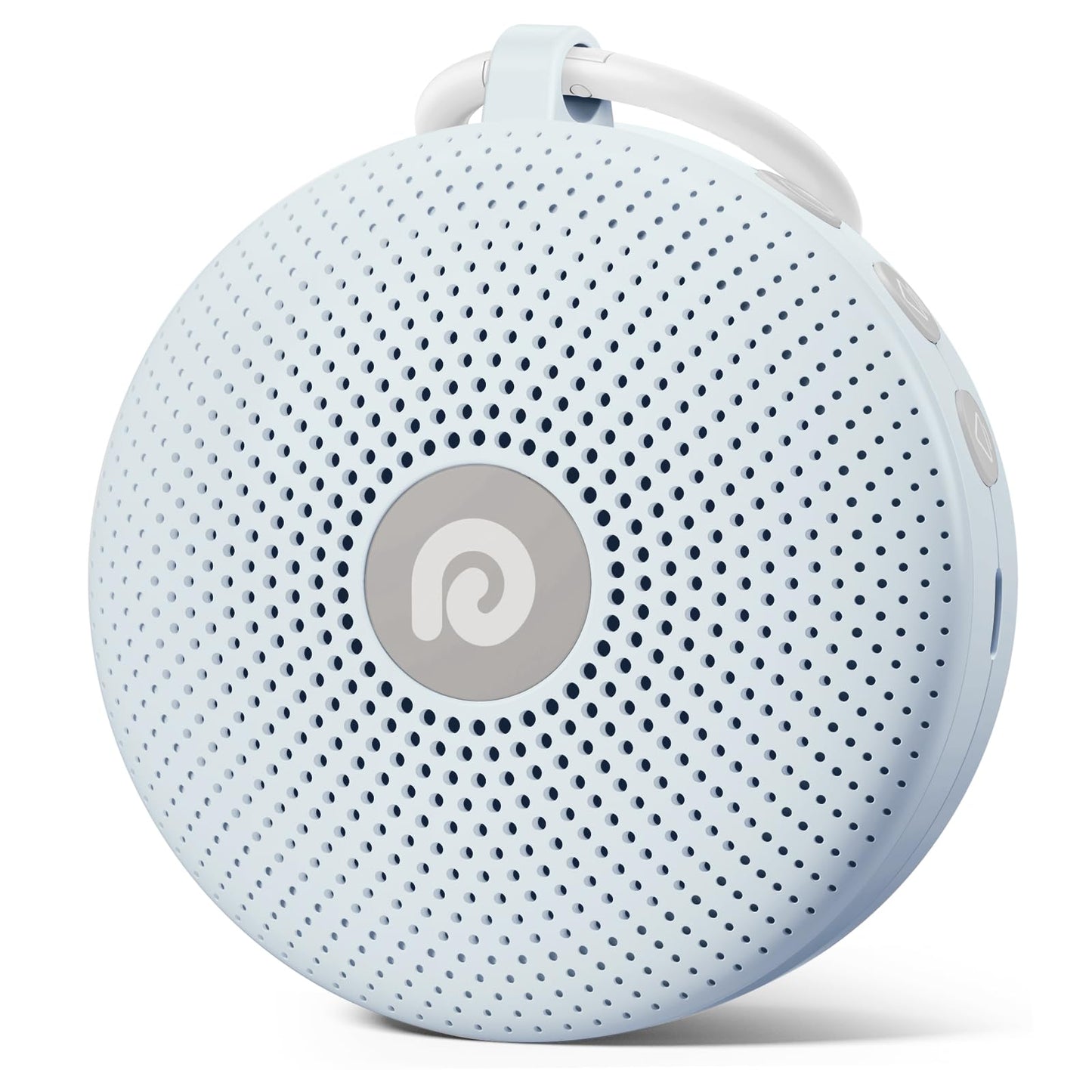 Dreamegg White Noise Machine - Portable Sound Machine for Baby & Adults, 21 Sounds, 1800mAh Battery, Travel-Ready Light Blue