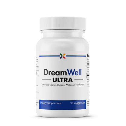 DreamWell Ultra Melatonin with GABA – Sleep Support | Stop Aging Now