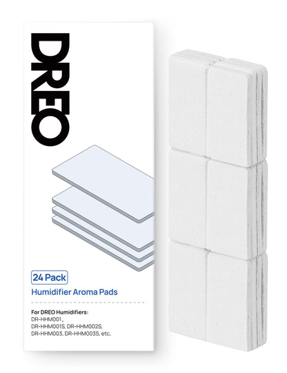 Dreo Aroma Pads 24-Pack for Humidifiers, Compatible Humidifiers, Diffuse Fragrances