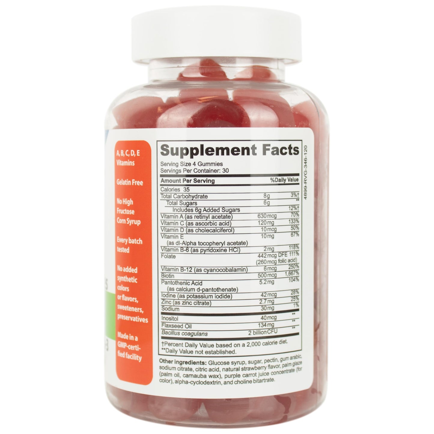 Nexabiotic Multivitamin Gummies with Omega-3 & Probiotics for Kids & Adults | Halal Vegetarian 120 Count