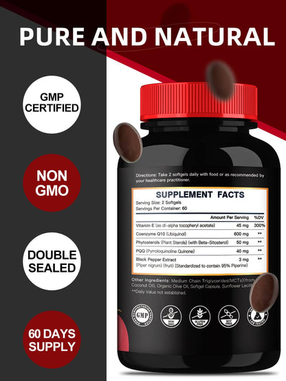 DRFOSTER CoQ10 600 mg Ubiquinol – Heart Support & Energy