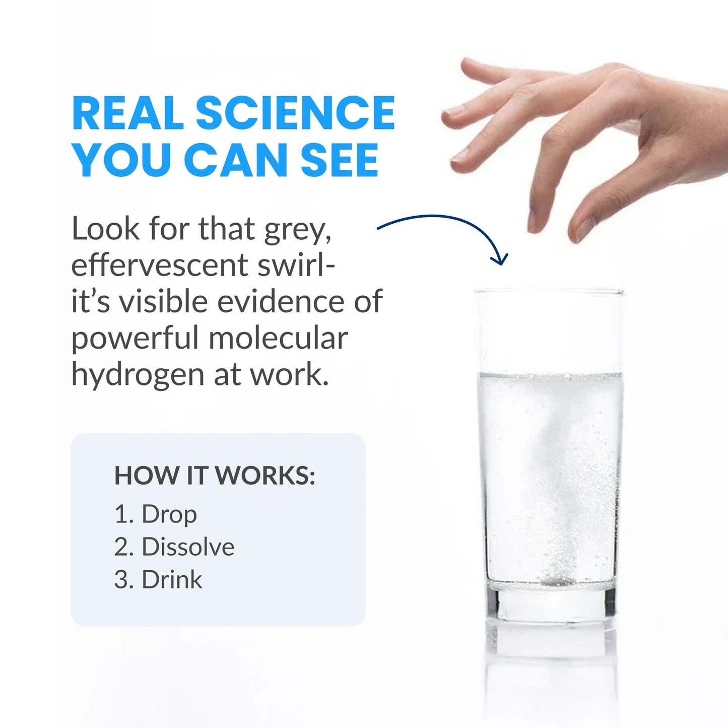 DRINK HRW Rejuvenation: 12 ppm Hydrogen Water Tablets (Unflavored, 30ct) – Energy & Focus