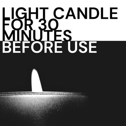 Drip Massage Candle 4 oz – Smokey Vanilla Massage Oil for Couples | Massage Therapy Gift