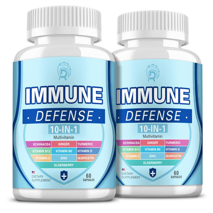 Drloton Immune Support - 10-in-1 Immune Defence, 120 Caps (2 Pack)