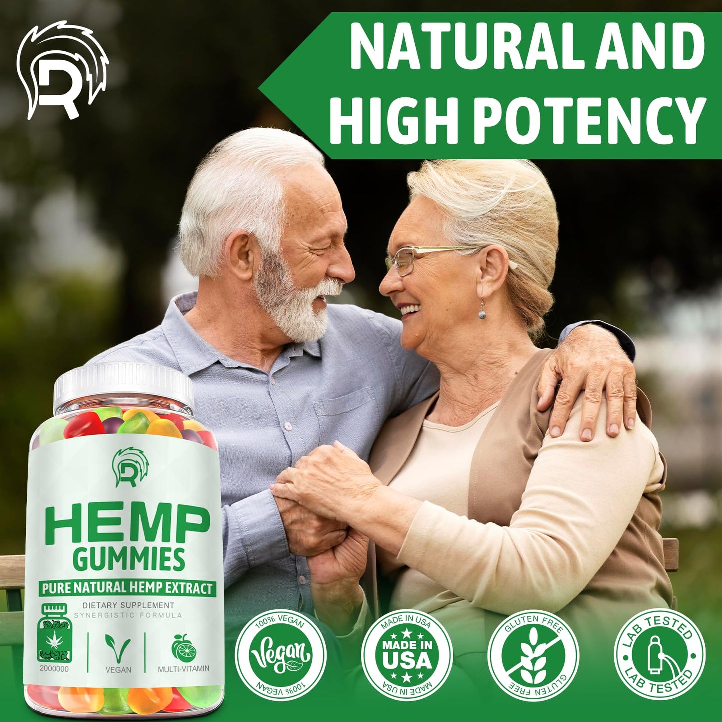 Drloton Hemp Gummies (3 Pack) – Sleep, Pain & Anxiety Support | High Potency
