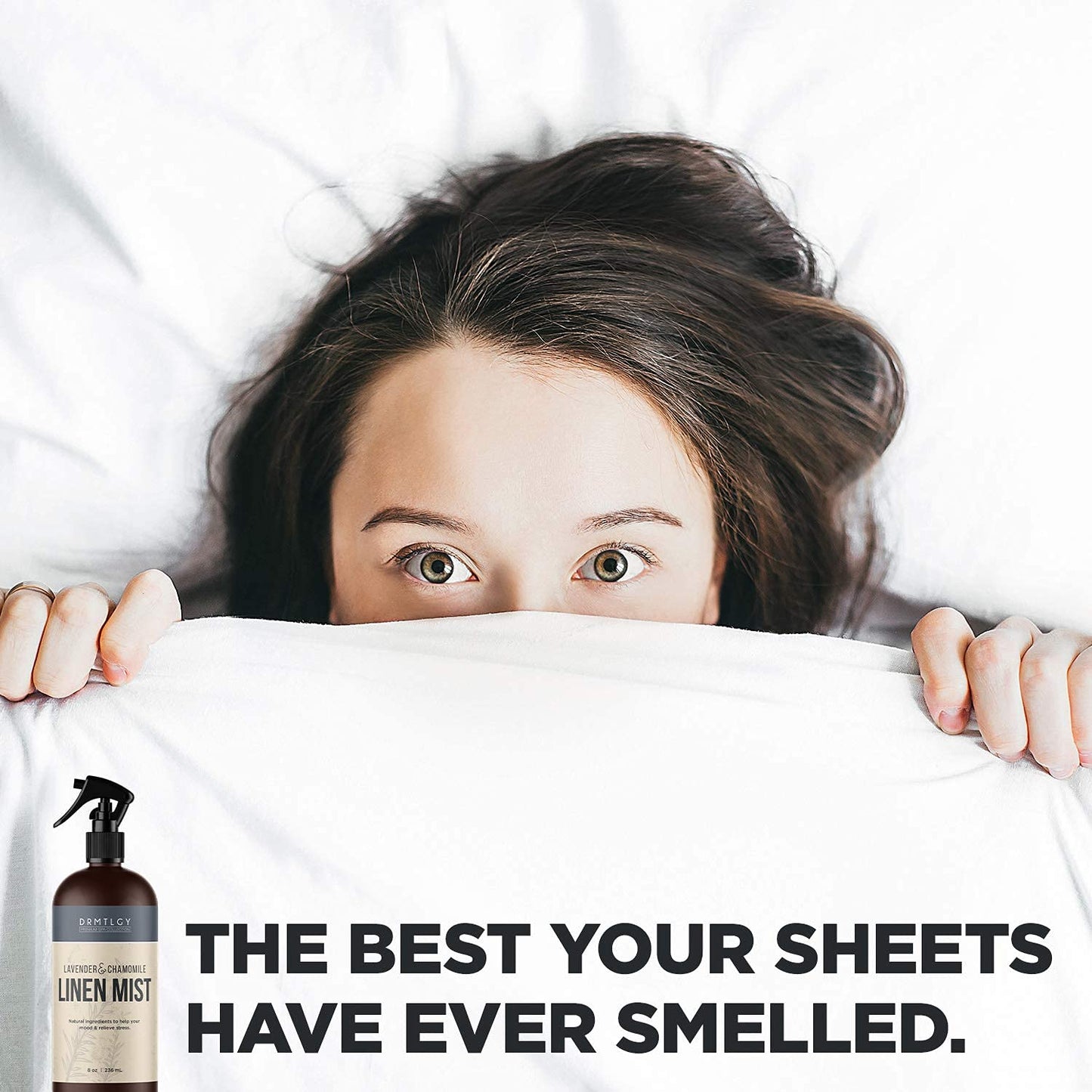 DRMTLGY Natural Green Tea Linen and Room Spray - Pillow, Linen & Fabric Mist 8 oz