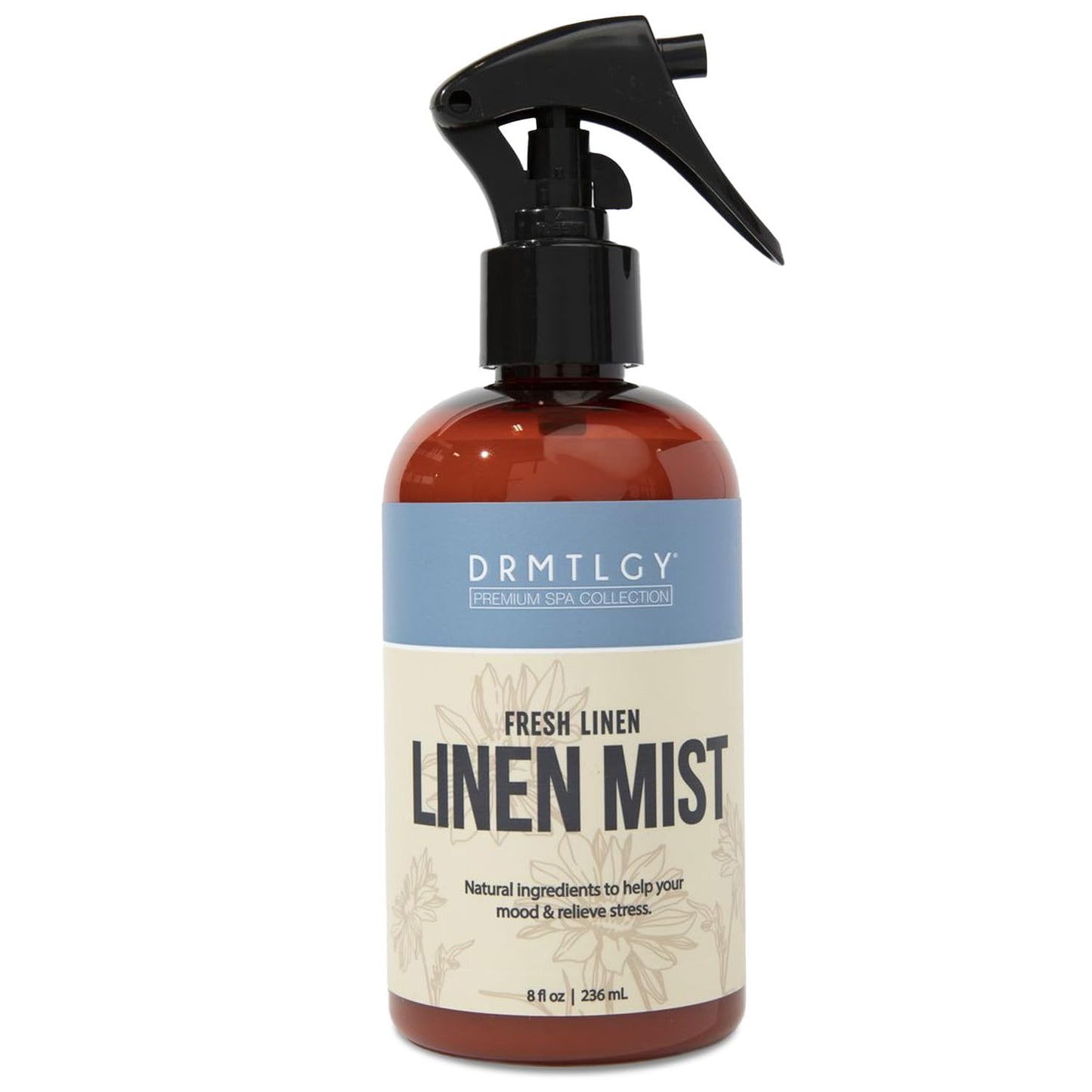 DRMTLGY Natural Fresh Linen Mist & Room Spray | Pure Essential Oils | Pillow, Linen & Fabric Spray 8 oz