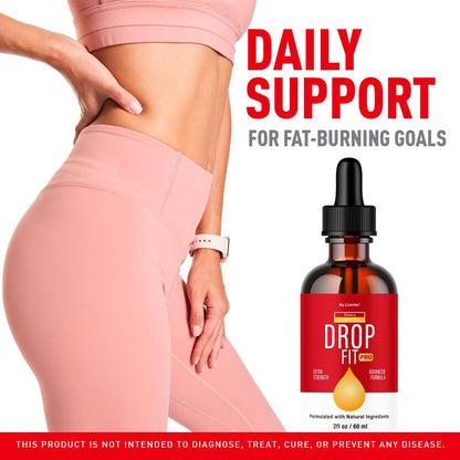 (3 Pack) Drop Fit Pro Drops - All Natural Liquid Drops Supplement | Drop Fit Pro - 3 Bottles for 3 Months