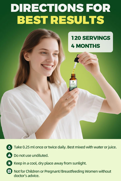 Oil of Oregano with Black Seed Oil – 4-in-1 Drops, 80% Carvacrol, 1 Fl Oz – Immune & Respiratory Support (Vegan)