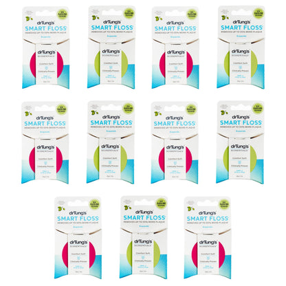 DrTung's Smart Floss - Natural Expanding Cardamom Floss (Pack of 11) - BPA & PTFE Free