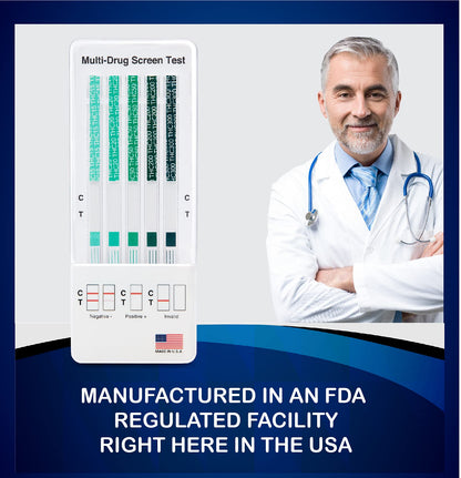 2 Pack DrugExam Multi Drug Screen Test – THC Urine Test, Easy to Use, Detailed Instructions Included (2)