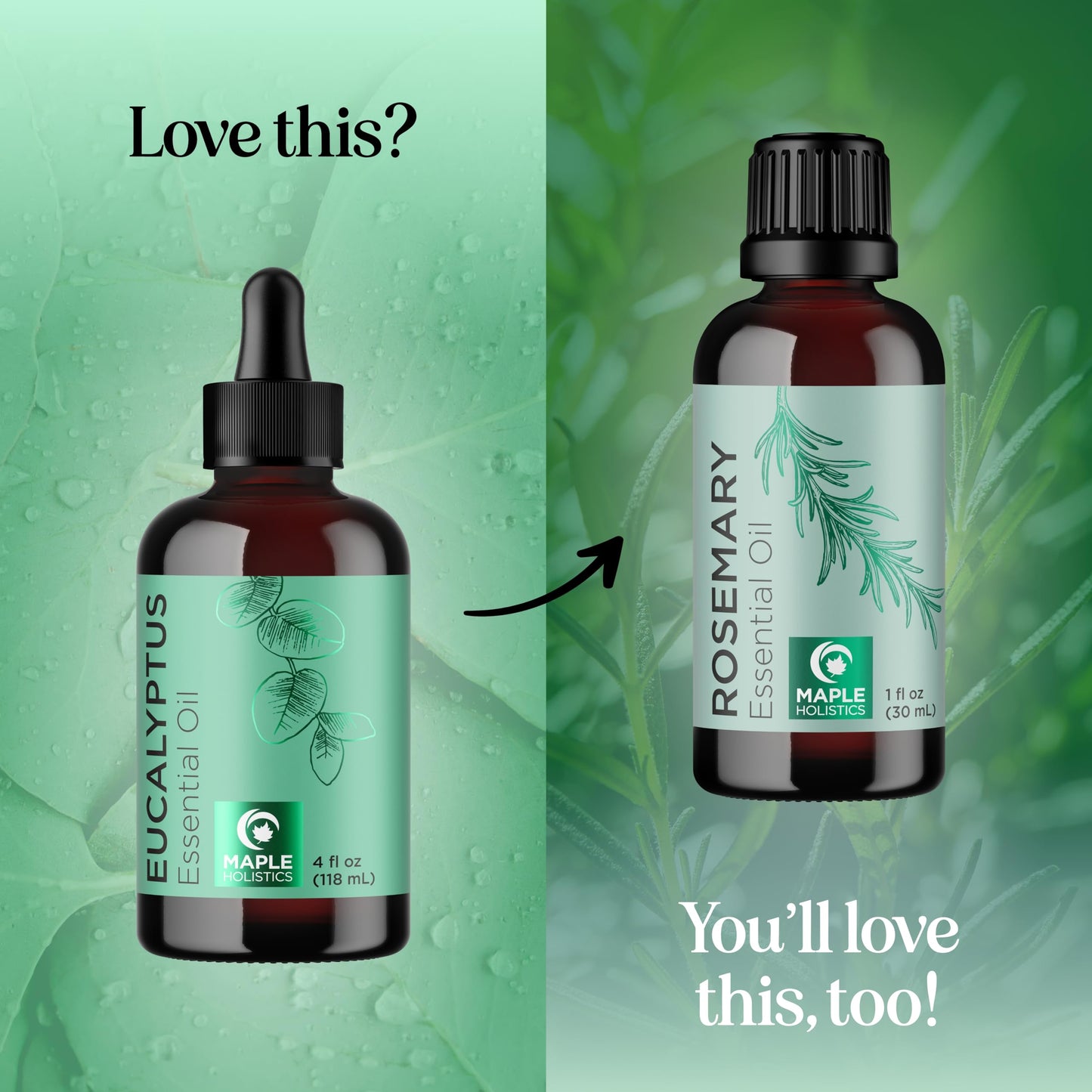 Pure Eucalyptus Essential Oil 4oz – Home Spa & Diffuser Oil for Dry Scalp