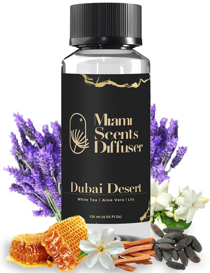 Dubai Desert Dream On Essential Oils for Diffusers – 4 Fl Oz (Atlantis Dubai Hotel Inspired)