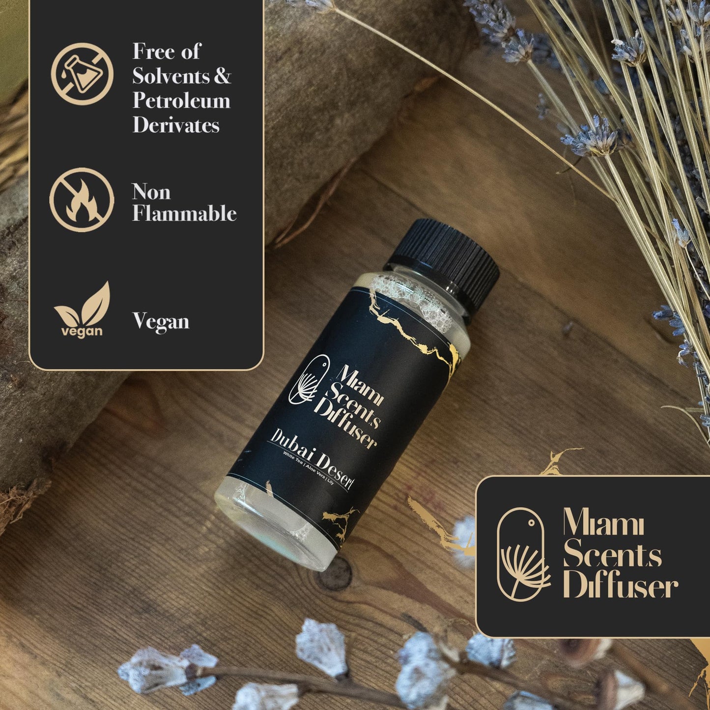 Dubai Desert Dream On Essential Oils for Diffusers – 4 Fl Oz (Atlantis Dubai Hotel Inspired)