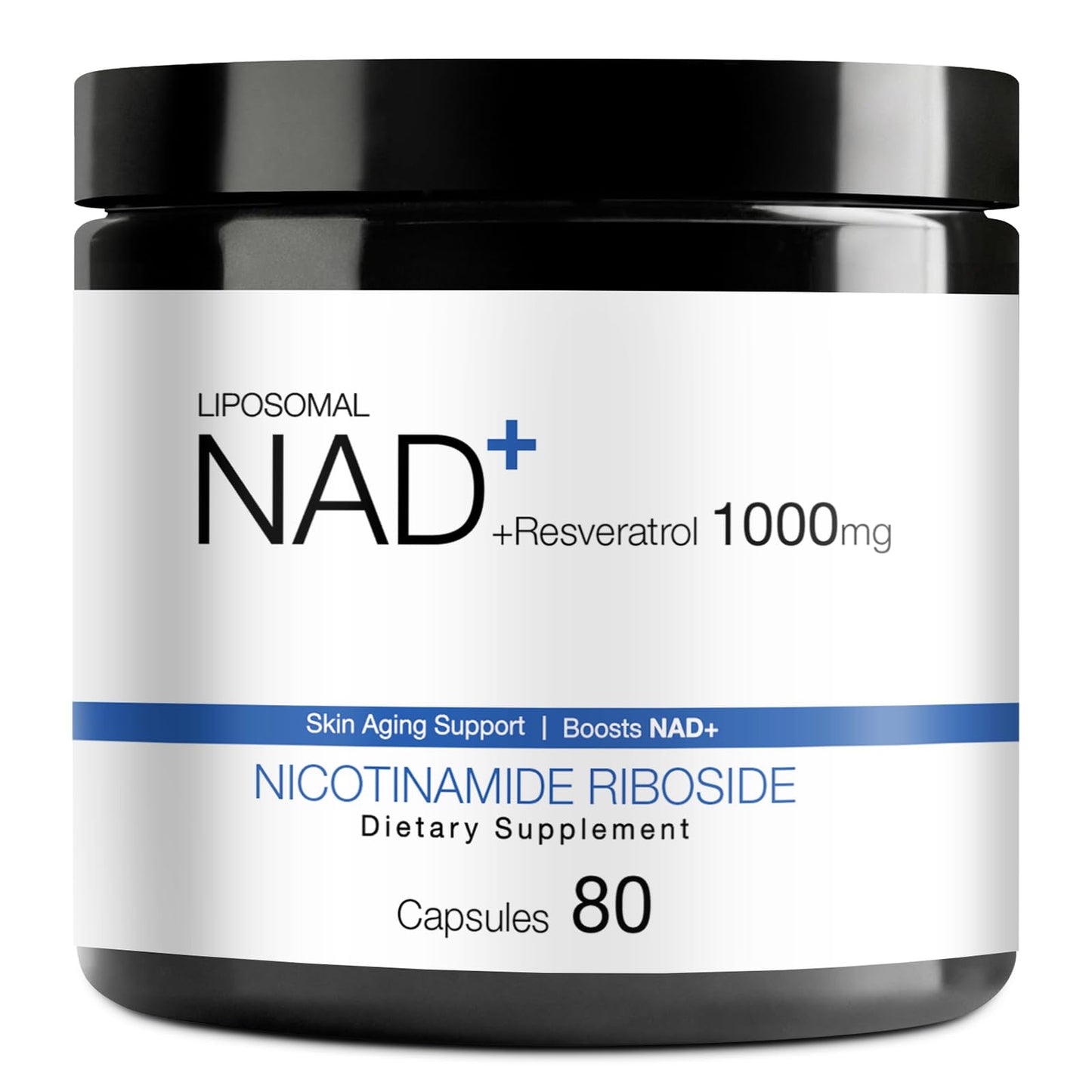 DUCRKACS NAD Supplement – NAD+ NR + Resveratrol for Energy & Anti-Aging