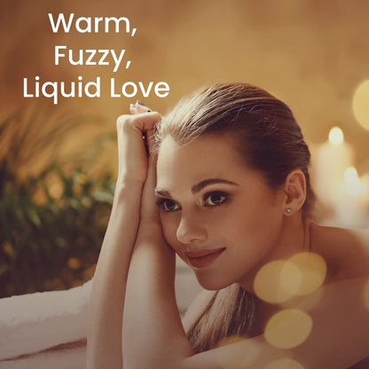 Dude's Love Organic Chocolate Warming Massage Oil – Non-Stain, Non-Sticky | 3.38 Fl Oz