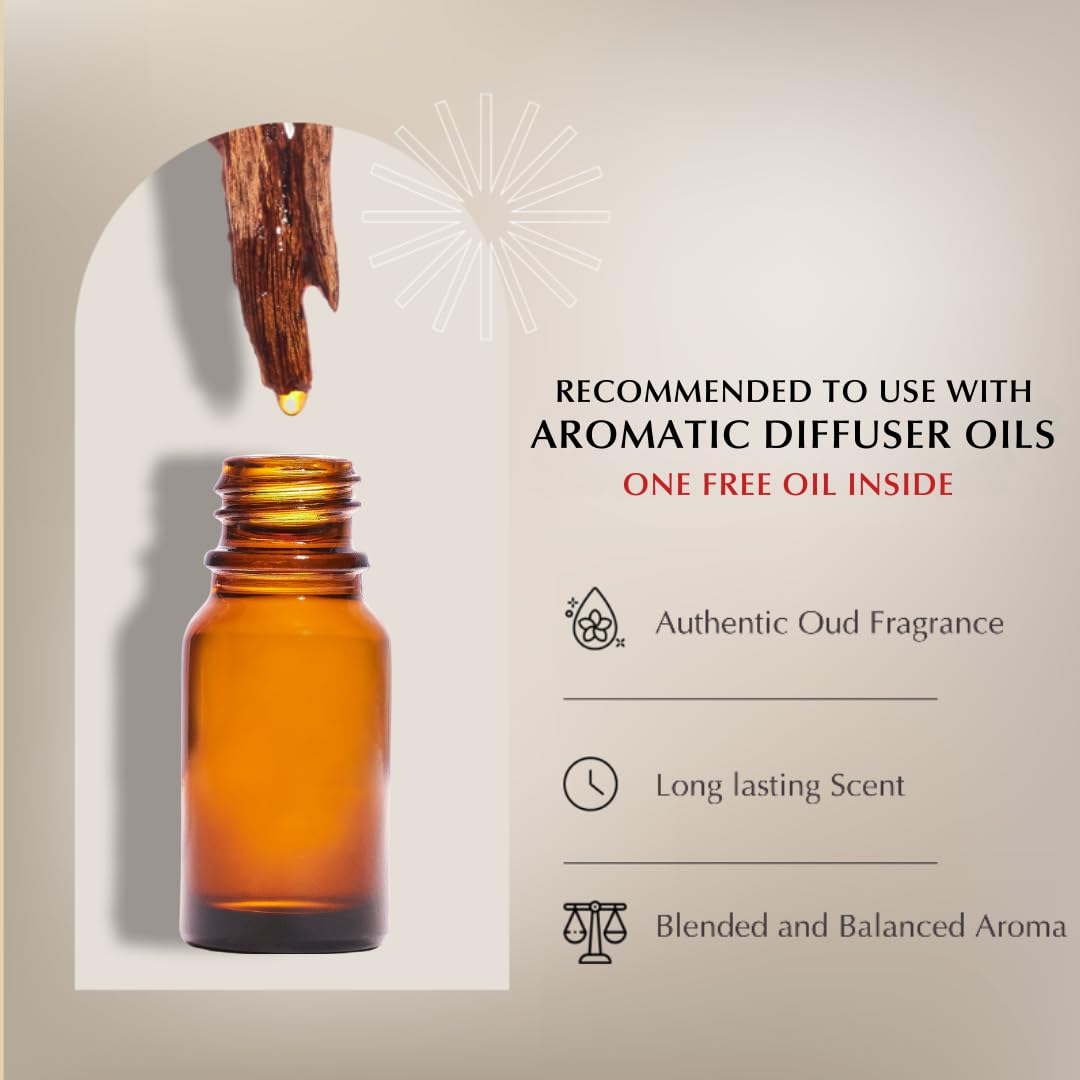 Dukhni Essential Oil Burner – Brass Candle Diffuser for Home Aromatherapy & Fragrance