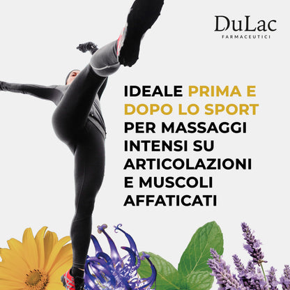 Dulàc Arnica Gel 98% Gold Formula for Muscle & Joint Massage | 300 ml