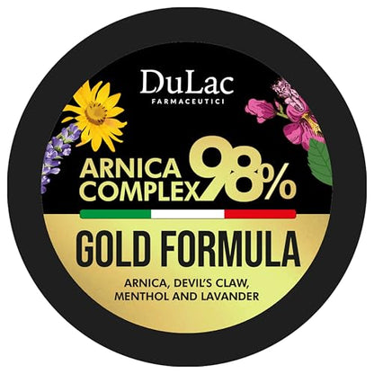 Dulàc Arnica Gel 98% Gold Formula for Muscle & Joint Massage | 300 ml