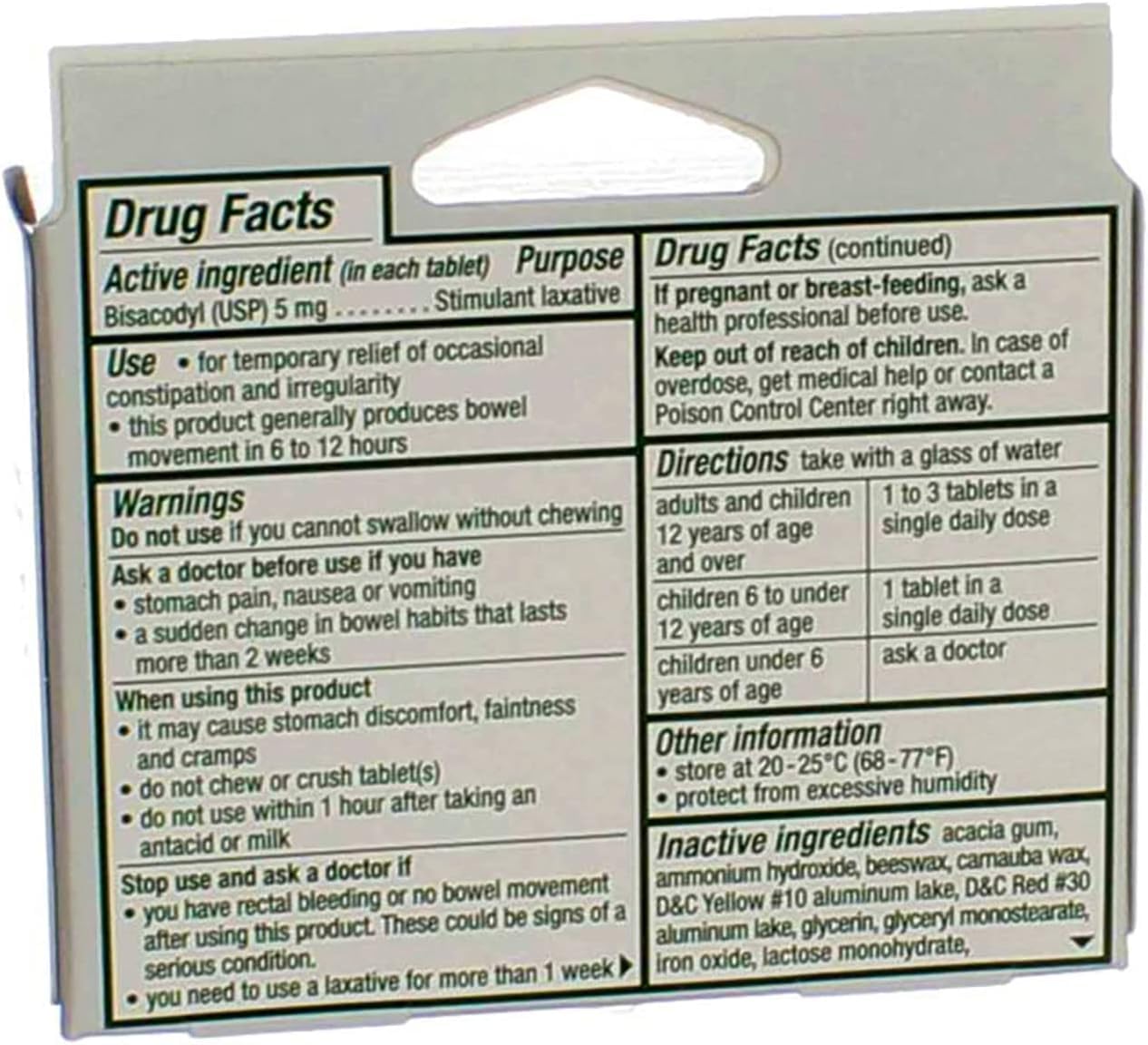 Dulcolax Laxative Tablets – 10 ct, Pack of 2 | Targeted Relief & Quick Comfort