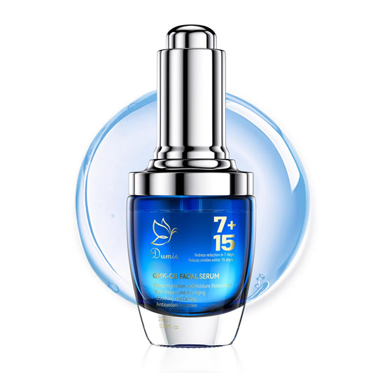 Dumie Copper Peptide Serum for Face | GHK-Cu & EGF Anti-Aging, Hydration & Firming | 25mL (Korean Skincare) British Harmonia | Natural Makeup & Fragrance by British Harmonia UK