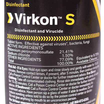 DuPont Virkon S – 9 oz, 50 Tablets | Broad-Spectrum Veterinary Disinfectant