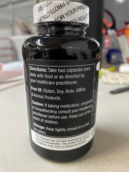 Durable Heart Bergamonte 1000mg + Olive Leaf + Vitamin C | Heart Health Supplement BritishVita | Premium UK Vitamins & Wellness Supplements