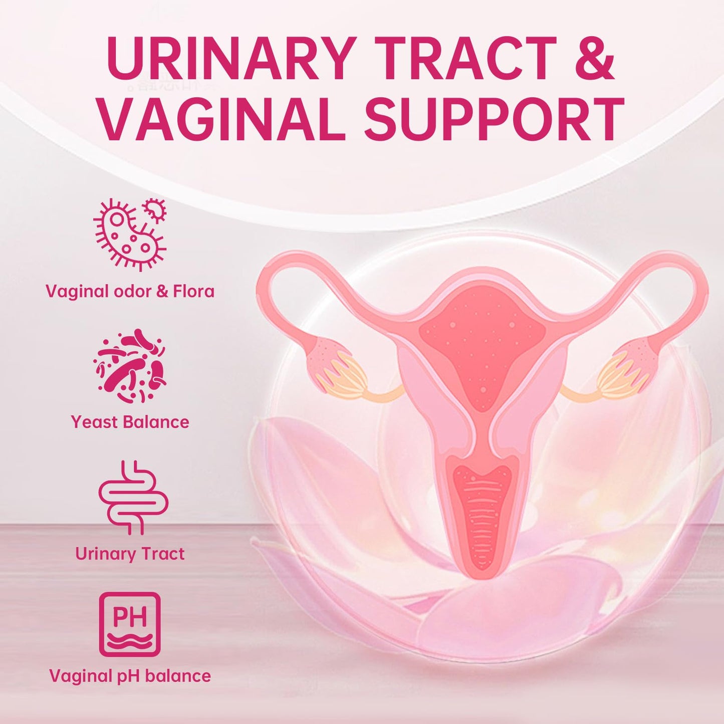 DVO Vaginal Probiotics for Women - pH Balance, 60 Billion CFU + Prebiotics & Lactobacillus - Odor & Yeast Balance, Flora Support, Immune Health - 90 Count