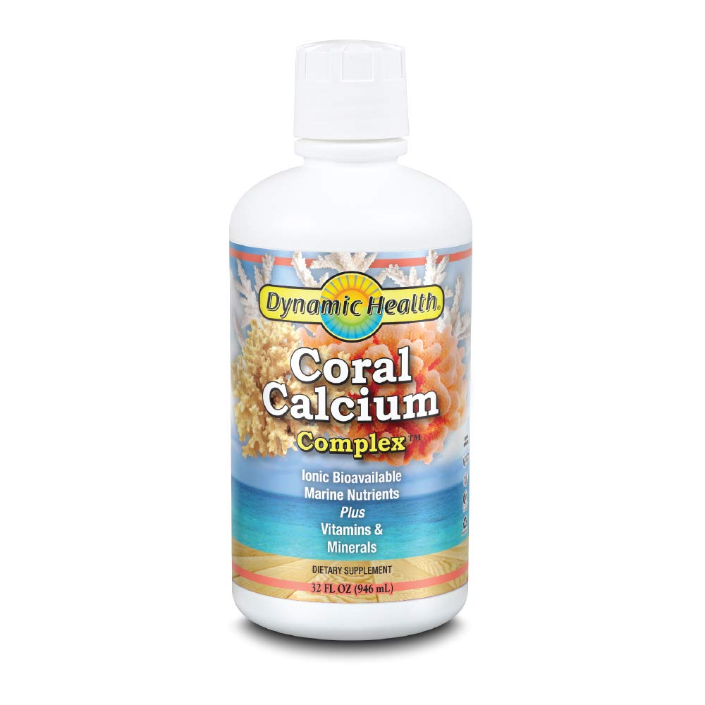 Dynamic Health Coral Calcium Complex | Liquid Calcium with Magnesium