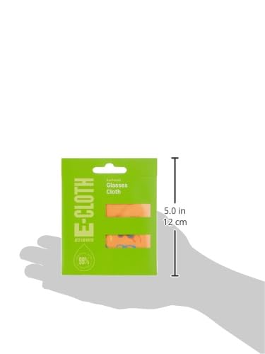 E-Cloth 3-Pack Glasses Cloth – Microfiber Eyewear Cleaning (Washable)