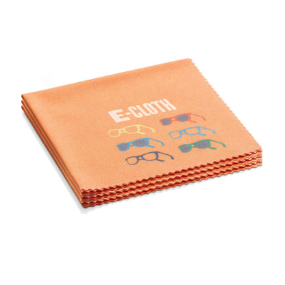 E-Cloth 3-Pack Glasses Cloth – Microfiber Eyewear Cleaning (Washable)
