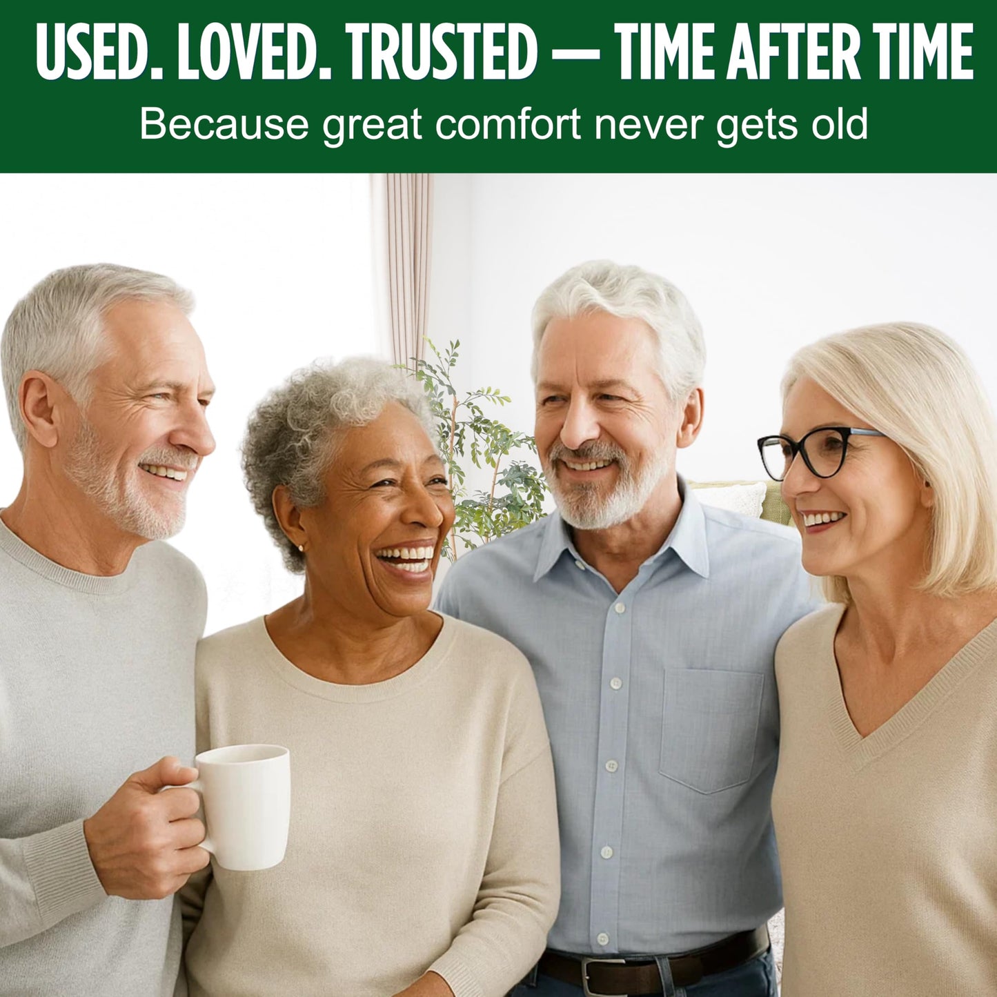 E&E Upper & Lower Denture Soft Reline Kit - At-Home Comfort & Fit