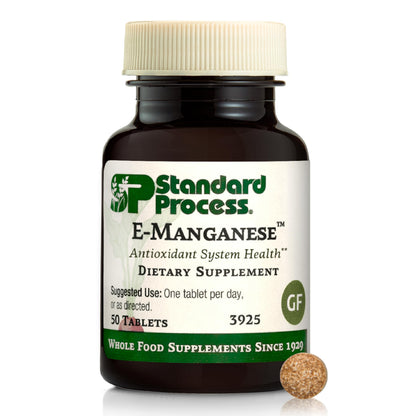 Standard Process E-Manganese - Antioxidant Health Support | Vitamin E & Manganese