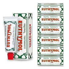 E Uthymol Original Toothpaste 75ml – Pack of 6 | Thymol & Eucalyptus