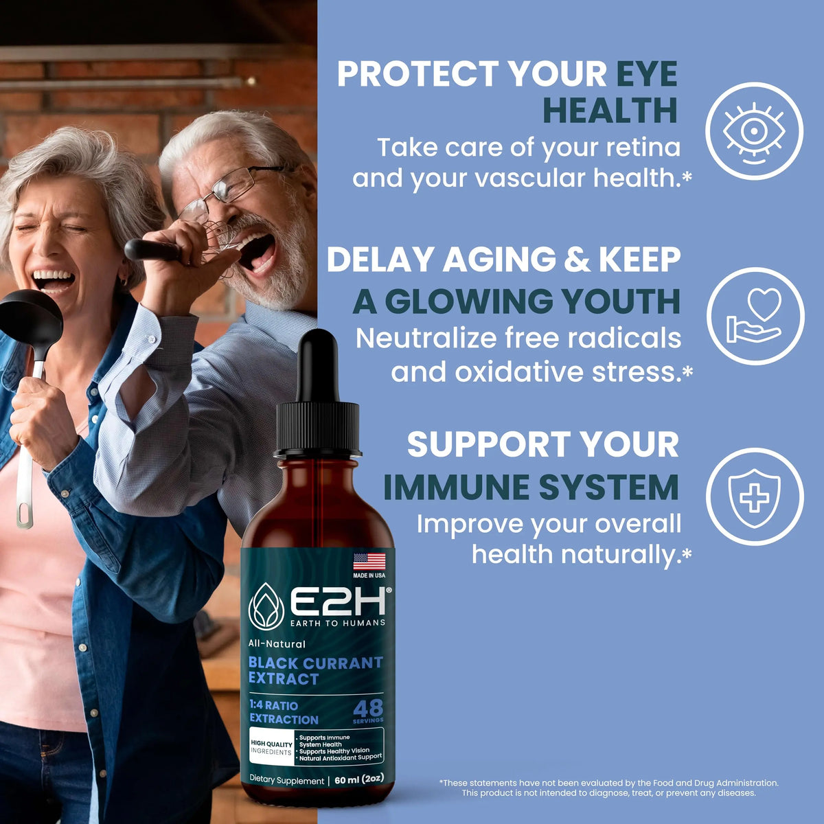 E2H Natural Black Currant Extract – Cold Pressed Seed, Immune Support, Fast-Absorbing Liquid (2 Bottles) BritishVita | Premium UK Vitamins & Wellness Supplements
