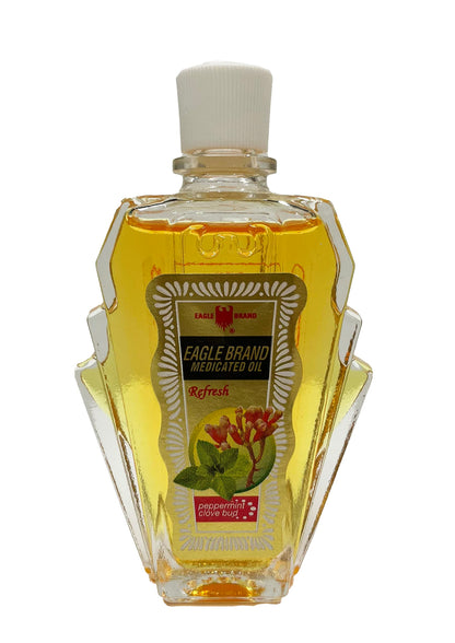 Eagle Brand Medicated Oil (Refresh) – Peppermint & Clove Bud, 24ml
