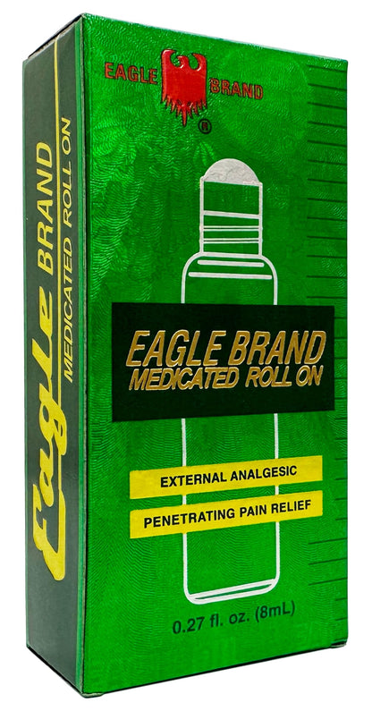 Eagle Brand Medicated Oil Roll-On – Dozen Pack (Pack of 12)