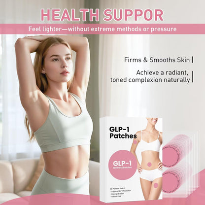 Ealavon GLP-1 Patches - Pure Natural for Women & Men, 30 Count S5