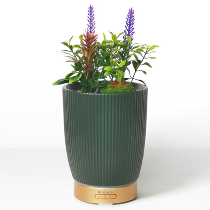 Earnest Living Ceramic Essential Oil Diffuser 100 ml – Aromatherapy Diffuser with Night Light & Auto Shut-Off