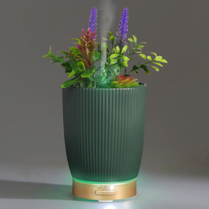 Earnest Living Ceramic Essential Oil Diffuser 100 ml – Aromatherapy Diffuser with Night Light & Auto Shut-Off