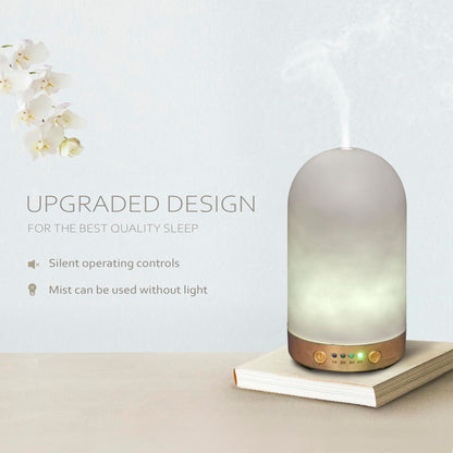 Earnest Living 100 ml Essential Oil Diffuser – Ultrasonic, Auto Off, 4 Timers
