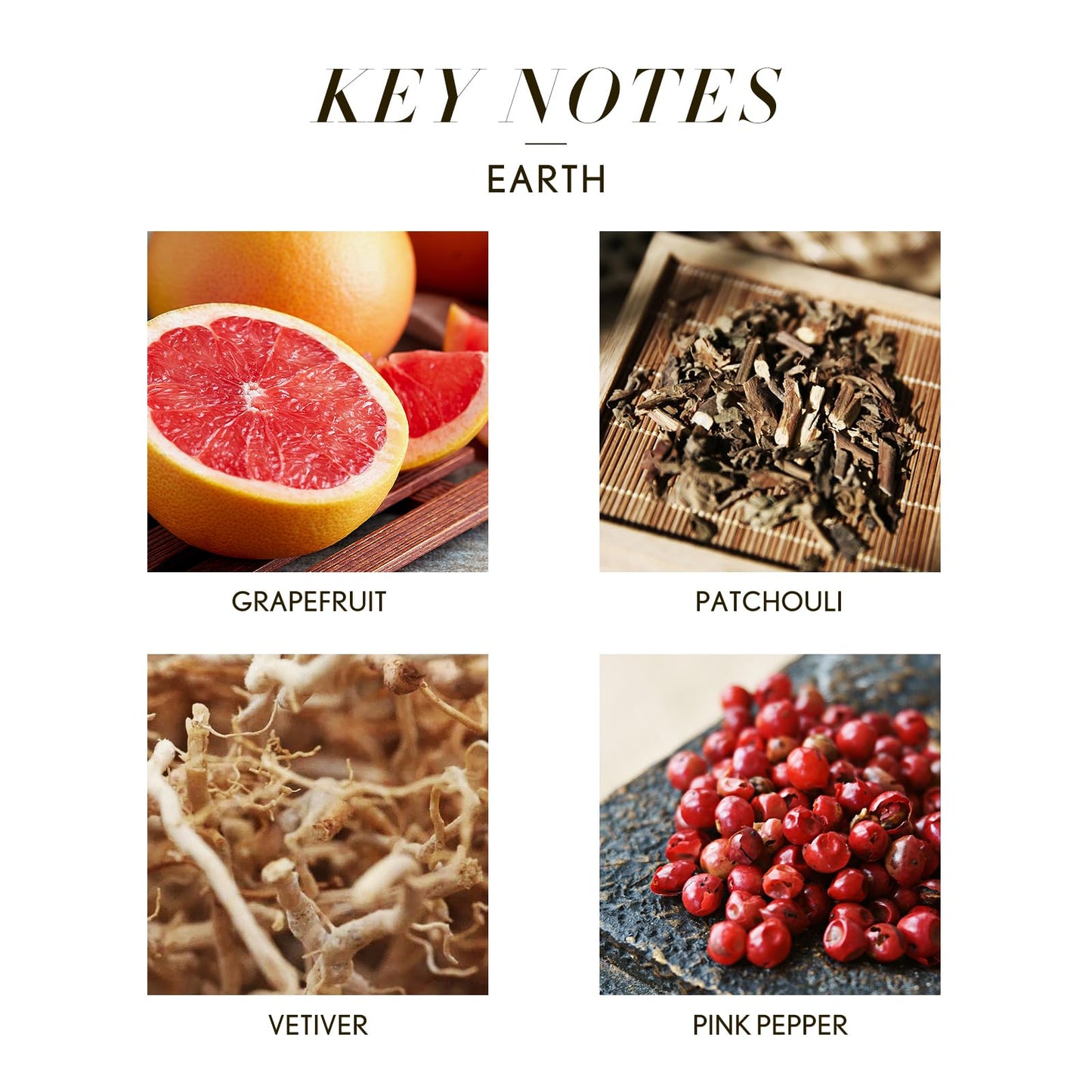 JCLOUD Earth Essential Oil for Diffuser – Hotel Luxe Aroma with Patchouli, Vetiver & Pink Pepper (100mL)