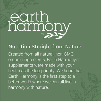 Earth Harmony Naturals Vegan Vitamin D3 5000 IU – Immune & Bone Health, 120 Capsules (4-Month Supply)